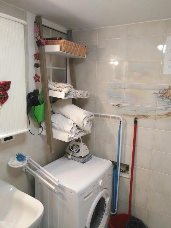 A bathroom at Casa Ida