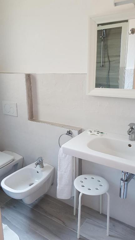 Vannituba majutusasutuses Albergo Paris