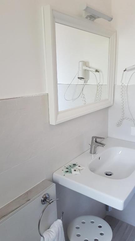 Vannituba majutusasutuses Albergo Paris