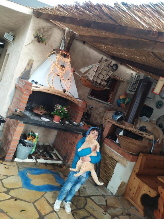 Kuchyň nebo kuchyňský kout v ubytování B&B Zia Delia