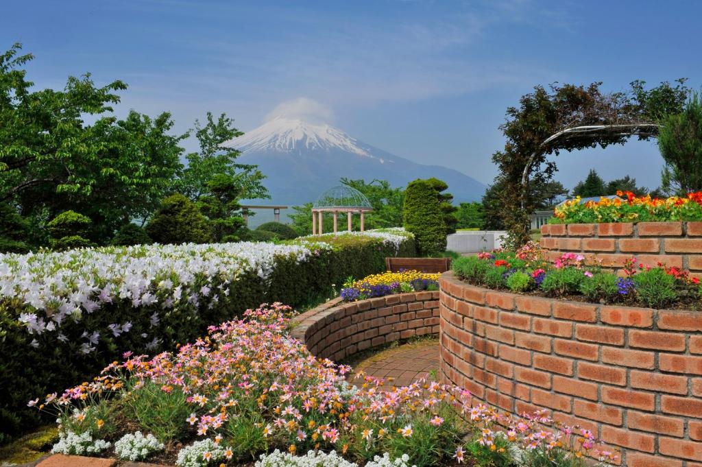 Zahrada ubytování Hotel Mt. Fuji