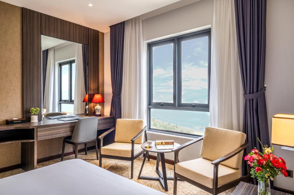 Phòng Deluxe 2 Giường Đơn Nhìn Ra Biển