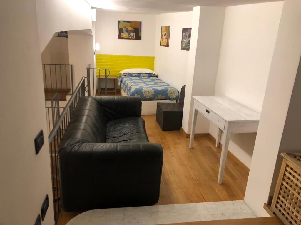 Postel nebo postele na pokoji v ubytování Affittacamere Monterosso 5 Terre