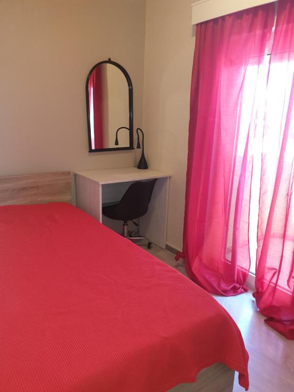 A bed or beds in a room at Sunset View