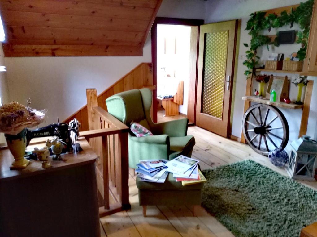 Posezení v ubytování Haus Moni