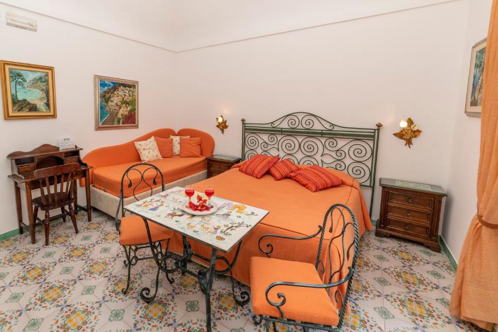 Postel nebo postele na pokoji v ubytování Casa Teresa