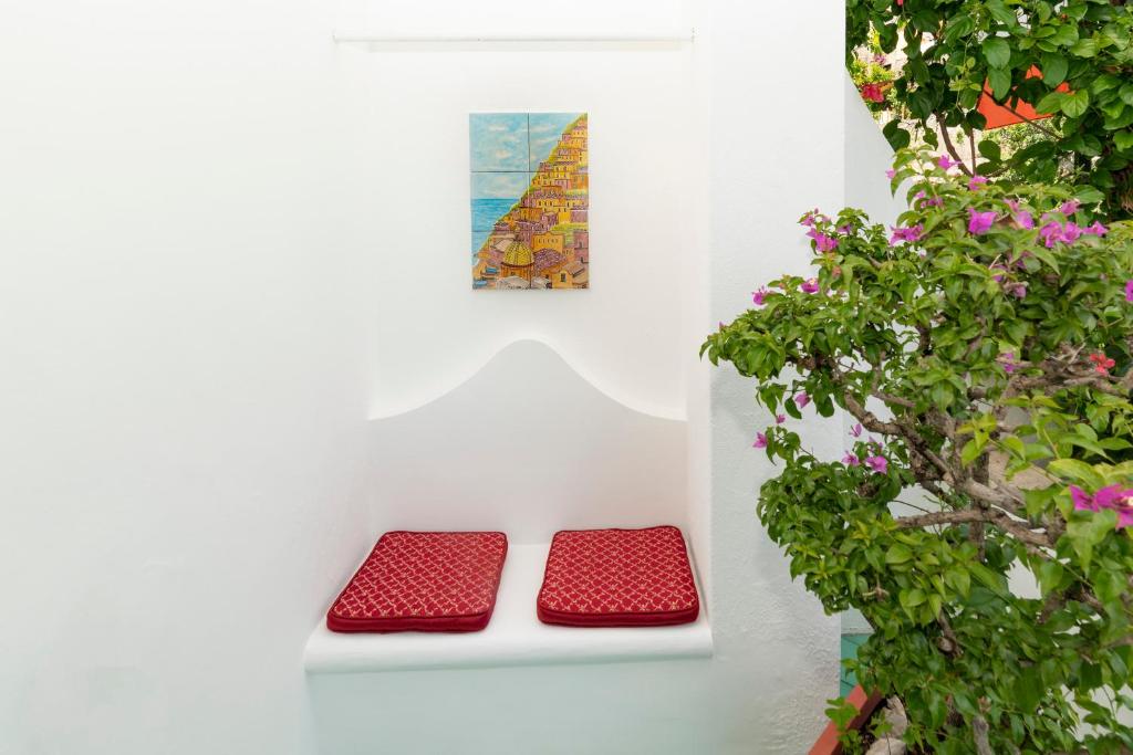 Postel nebo postele na pokoji v ubytování Casa Teresa