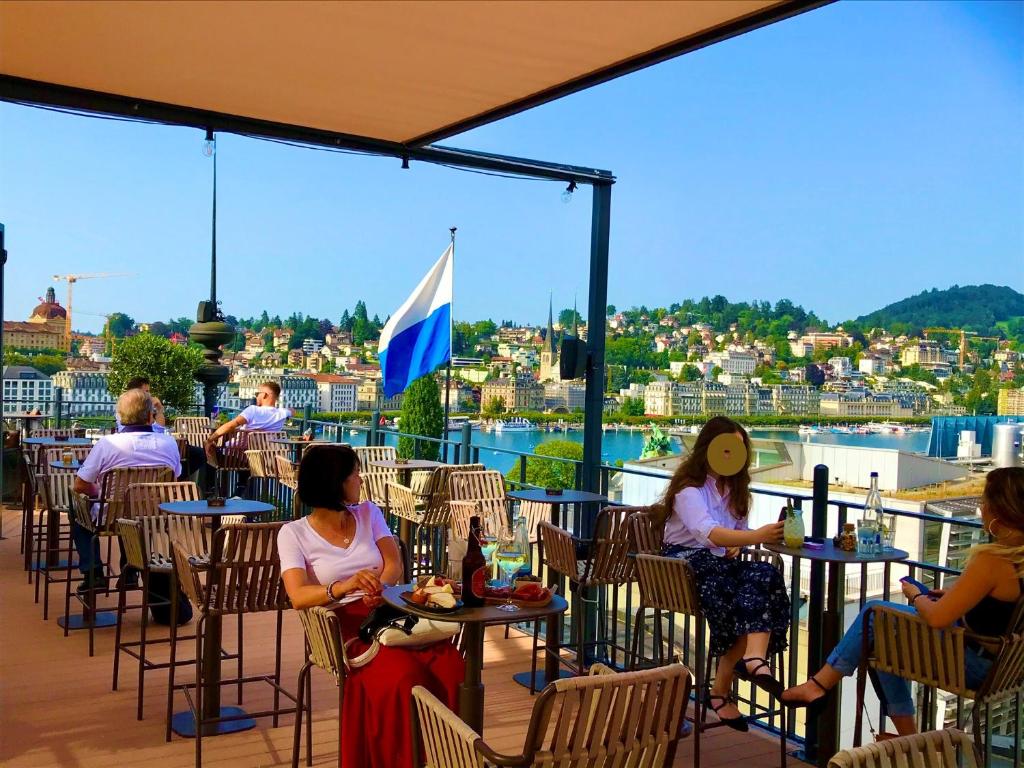 Hotel Monopol Luzern - Resim 42