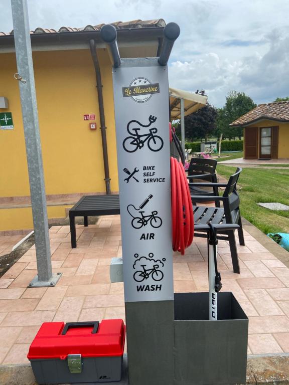 Jízda na kole v ubytování Le Macerine nebo okolí