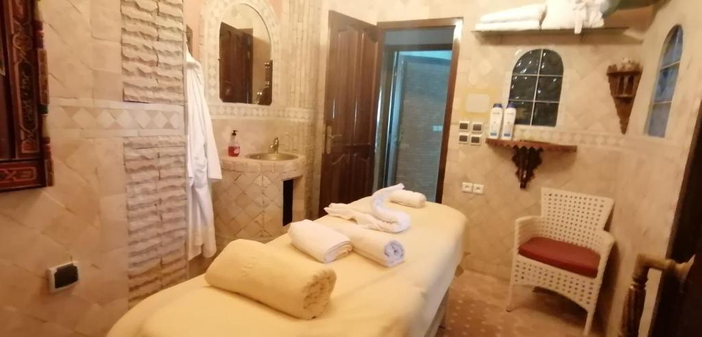 Postel nebo postele na pokoji v ubytování Pasta Plaza