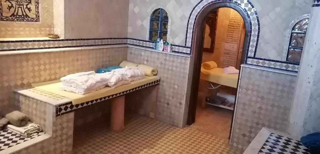Postel nebo postele na pokoji v ubytování Pasta Plaza