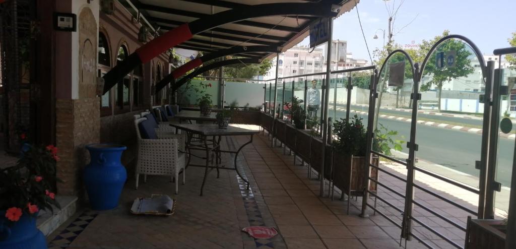 Balkón nebo terasa v ubytování Pasta Plaza