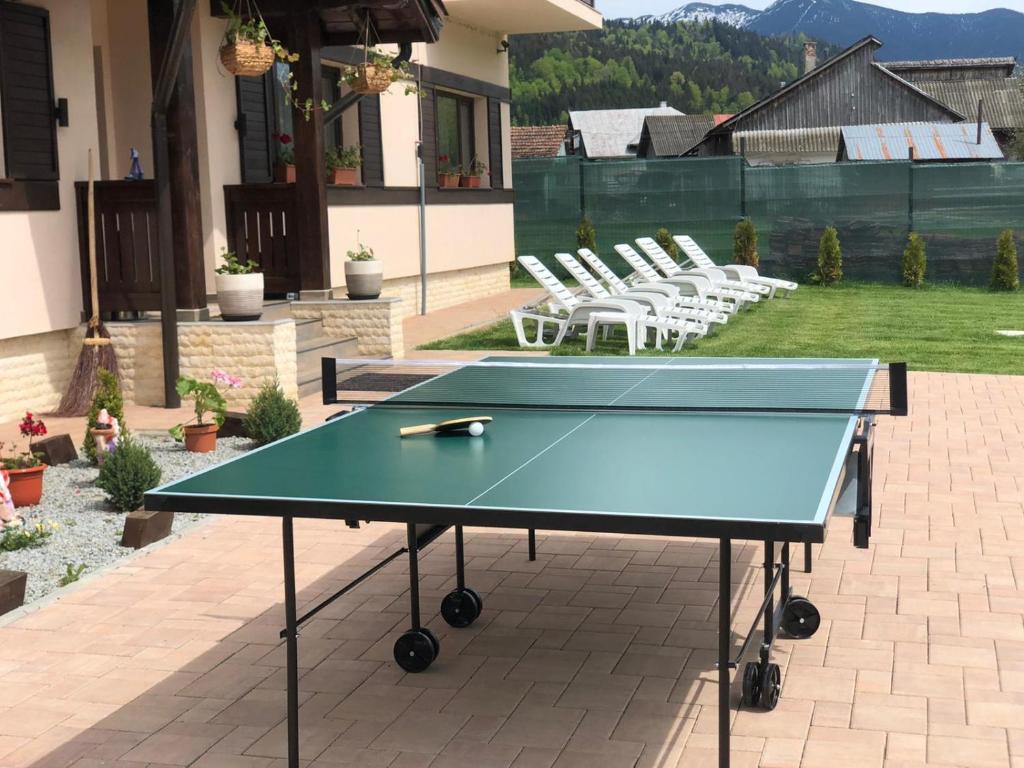 Stolní tenis v ubytování Pensiunea Maria nebo okolí