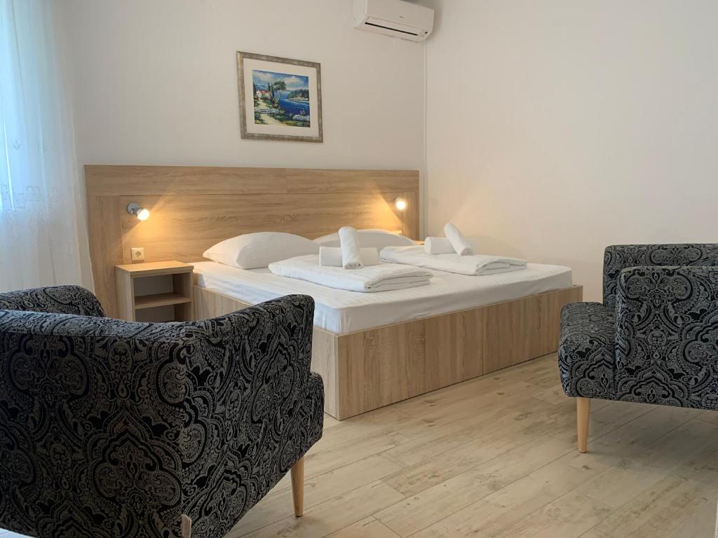 Rooms & Pansion Odmor - Deluxe Double O Twin Room Con Balcón