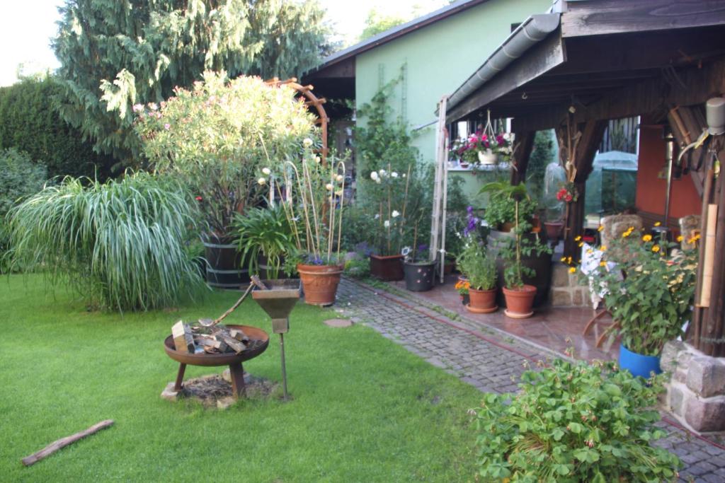 Zahrada ubytování Ferienwohnung Friedrichshagen