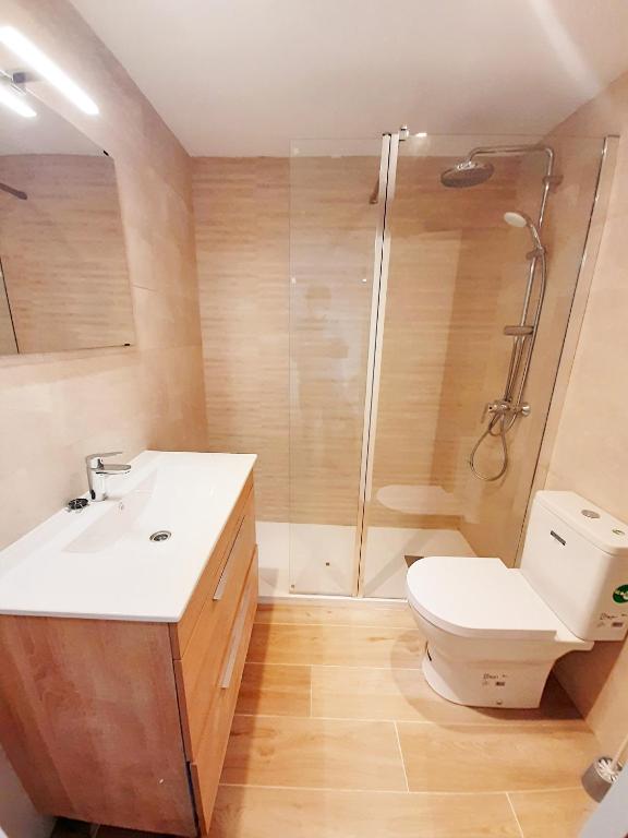 Koupelna v ubytování Tarragonaapartments Prim Reus