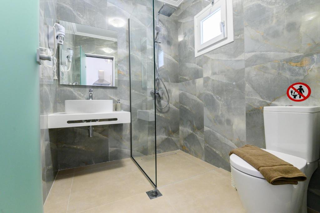 Koupelna v ubytování Sueño Suites