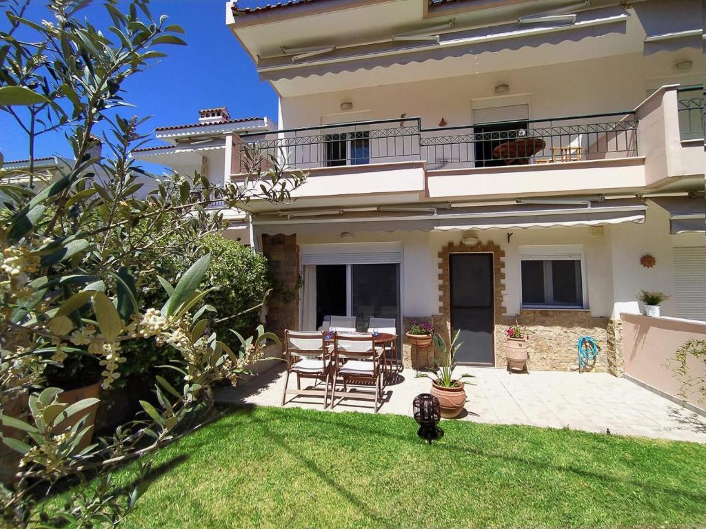 Zahrada ubytování Seaside Villa Clio