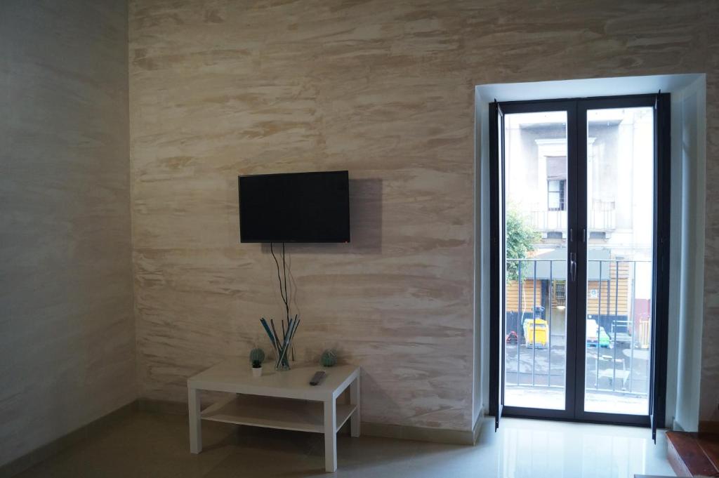 Telewizja i/lub zestaw kina domowego w obiekcie Briscola Home