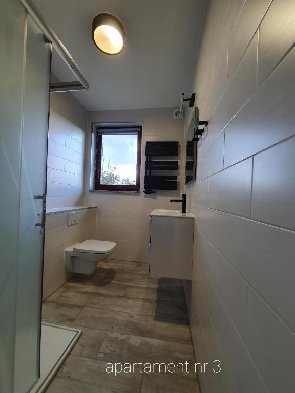 Koupelna v ubytování Apartamenty Prima