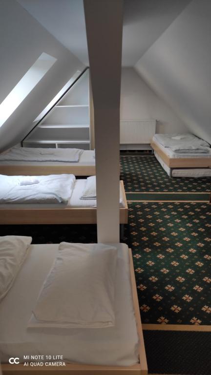 Letto o letti in una camera di Farma Hory
