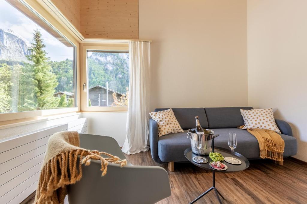 Posezení v ubytování Hotel Restaurant Urweider