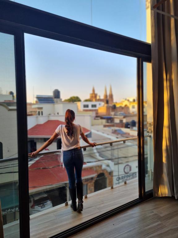 Balkón nebo terasa v ubytování Casa Arandas Hotel - Suits