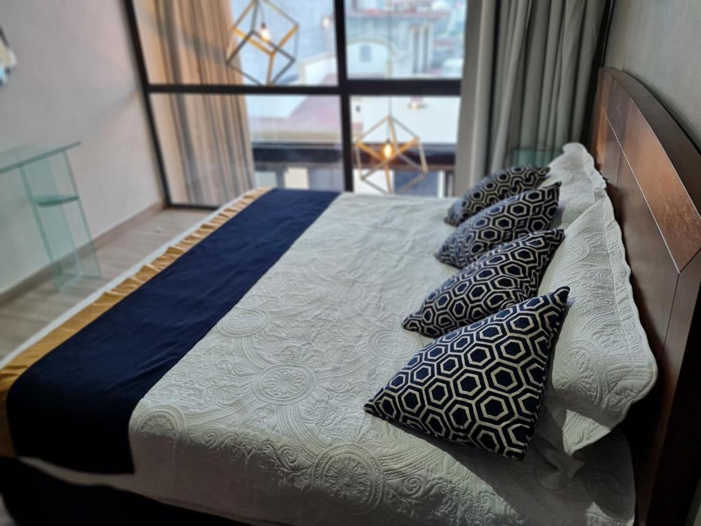 Postel nebo postele na pokoji v ubytování Casa Arandas Hotel - Suits