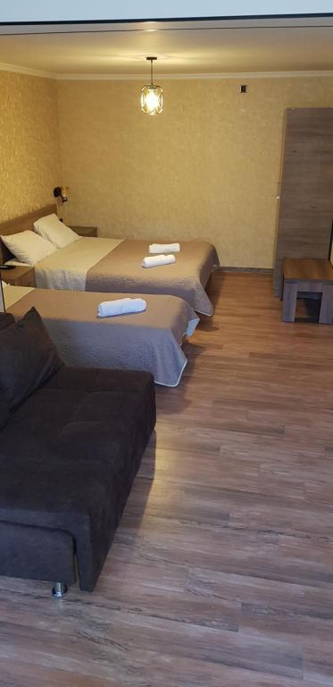 Postel nebo postele na pokoji v ubytování House Lia