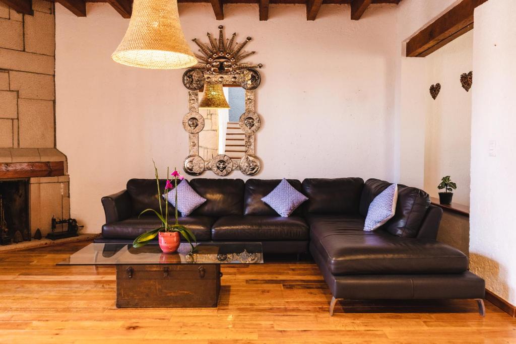 Posezení v ubytování Casa Mayo B&B