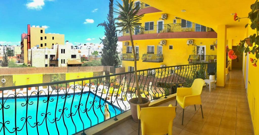 Bazén v ubytování Mariam Hotel nebo v jeho okolí