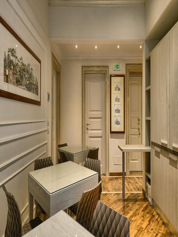 Część wypoczynkowa w obiekcie Polinari Rooms San Pietro Roma