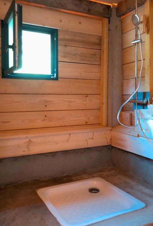 Koupelna v ubytování Cabane 2