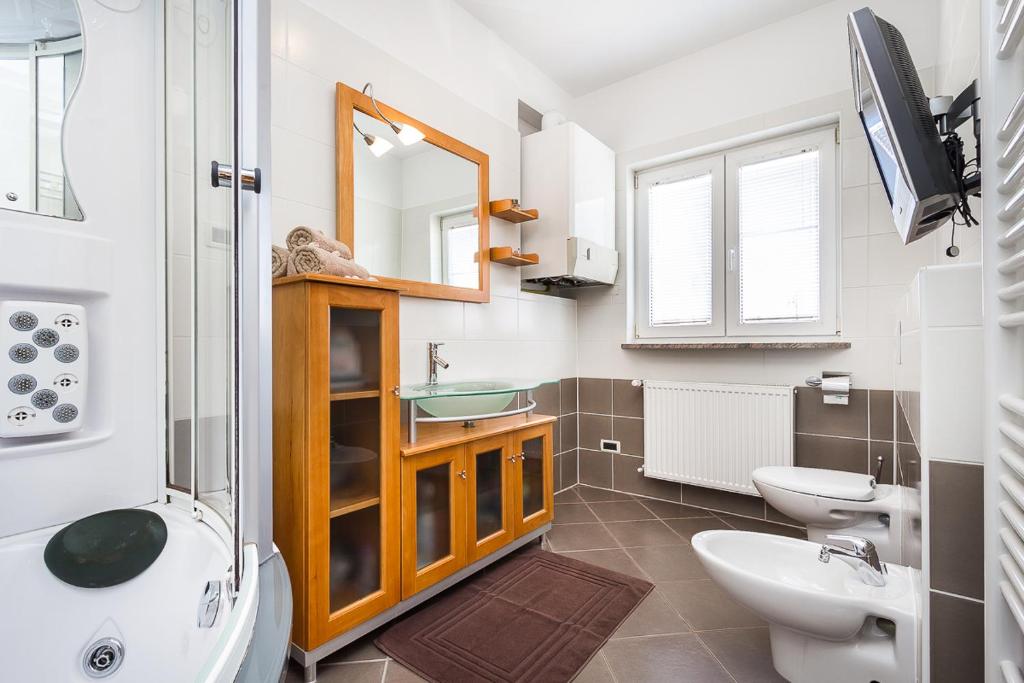 Koupelna v ubytování Apartment Igor 3 ****