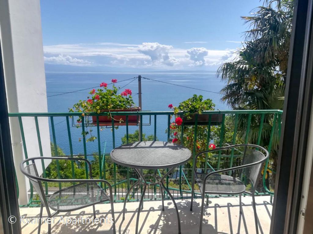 Kvarner Apartments - Mošćenička Draga - Apartamento Con Vista Al Mar
