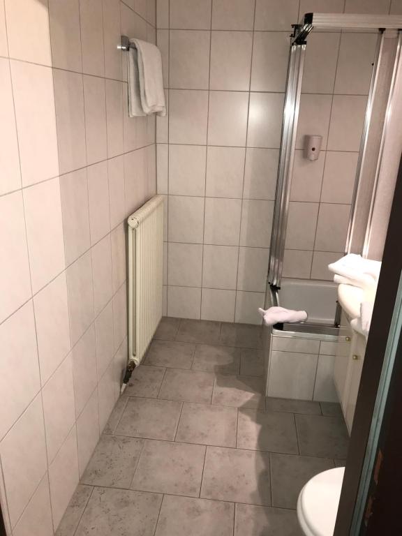 Koupelna v ubytování Hotel Fürstenhof