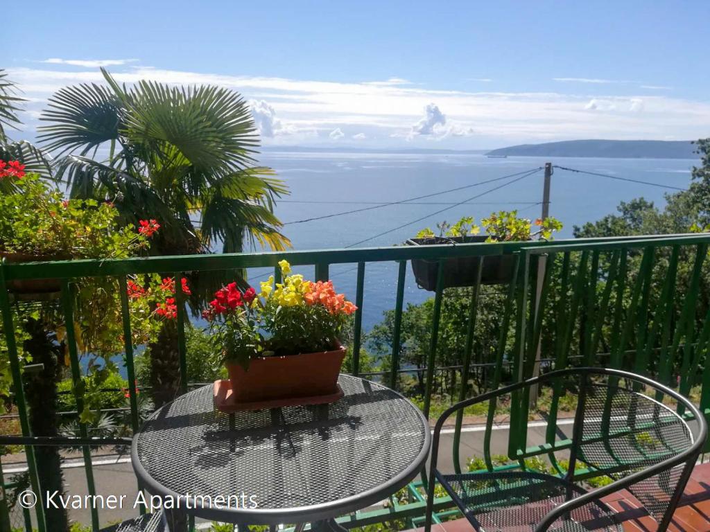 Kvarner Apartments - Mošćenička Draga - Apartamento Con Vista Al Mar