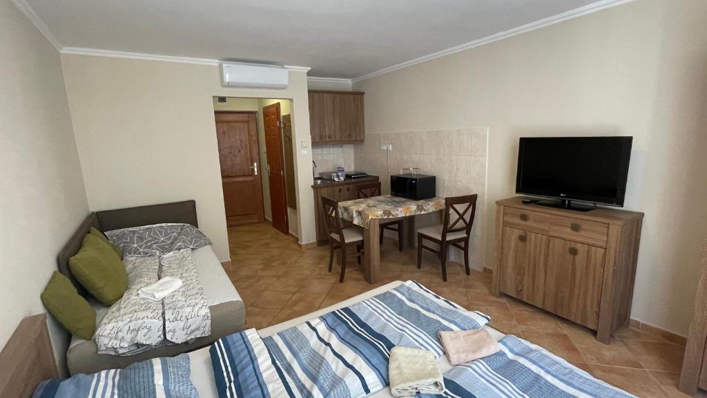 Telewizja i/lub zestaw kina domowego w obiekcie Dalma Apartment