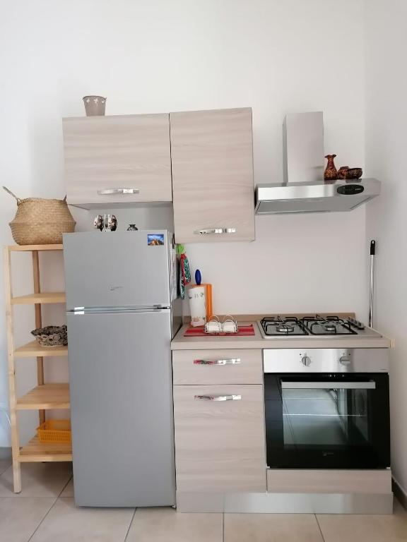 Kuchyň nebo kuchyňský kout v ubytování Piccolo Podere