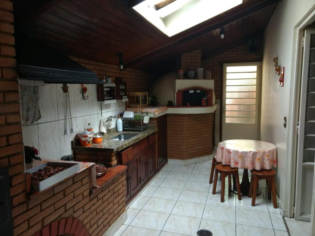  Casa com lareira e 3 quartos de casal em Campos do Jordão
