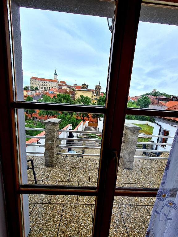 Balkón alebo terasa v ubytovaní Pension Štěpán