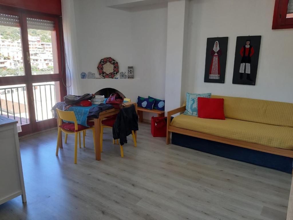A seating area at Appartamento vacanze Villasimius