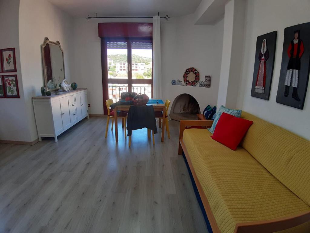A seating area at Appartamento vacanze Villasimius