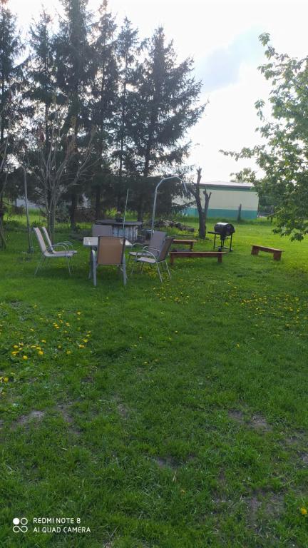 Zahrada ubytování Wrota Biebrzy