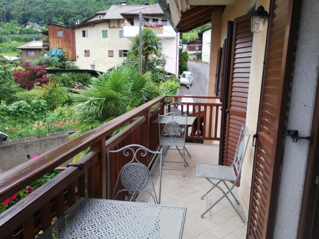 Balkon lub taras w obiekcie Haus Möltner - Apartment Aviam
