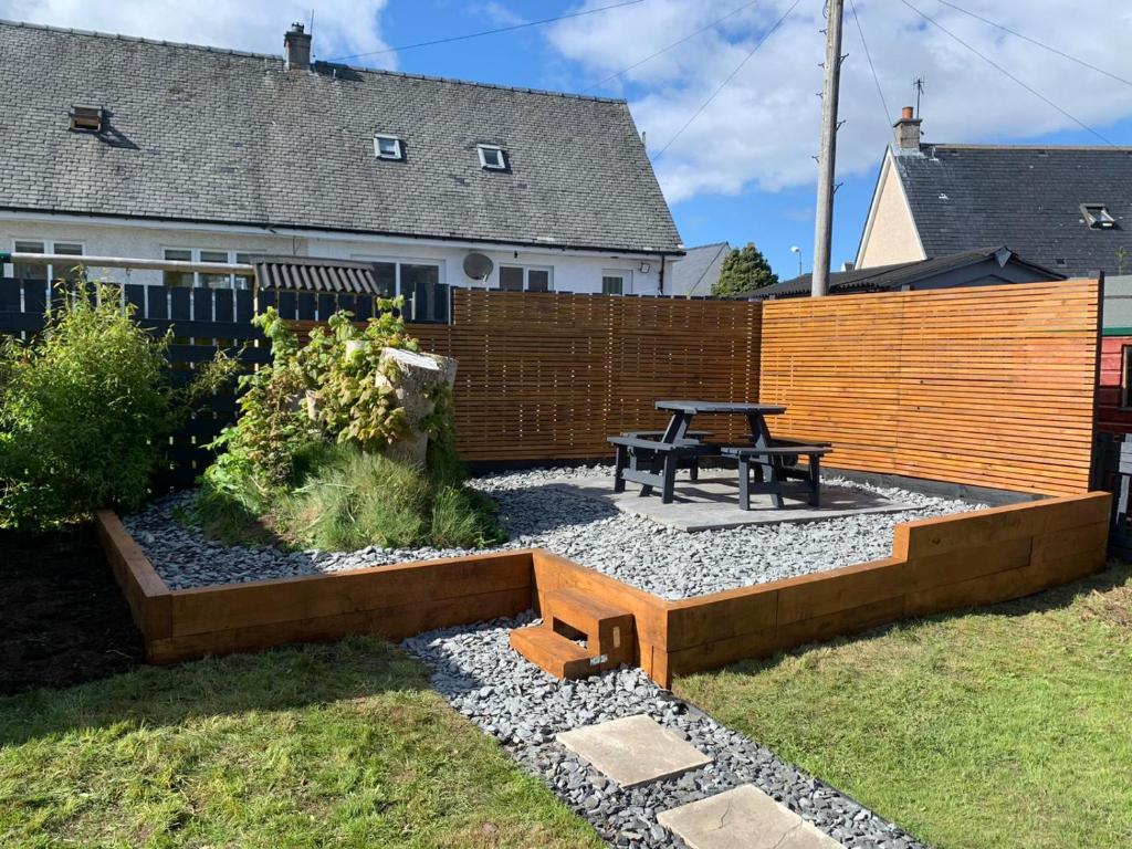 Zahrada ubytování *STUNNING & SPACIOUS* 3 Bed House, 5min from Oban