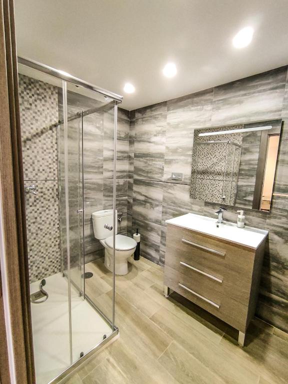 Kúpeľňa v ubytovaní Apartamentos La Libertad 1
