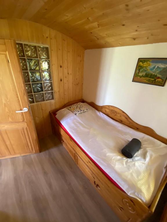 Postel nebo postele na pokoji v ubytování Przystanek Kaszuby