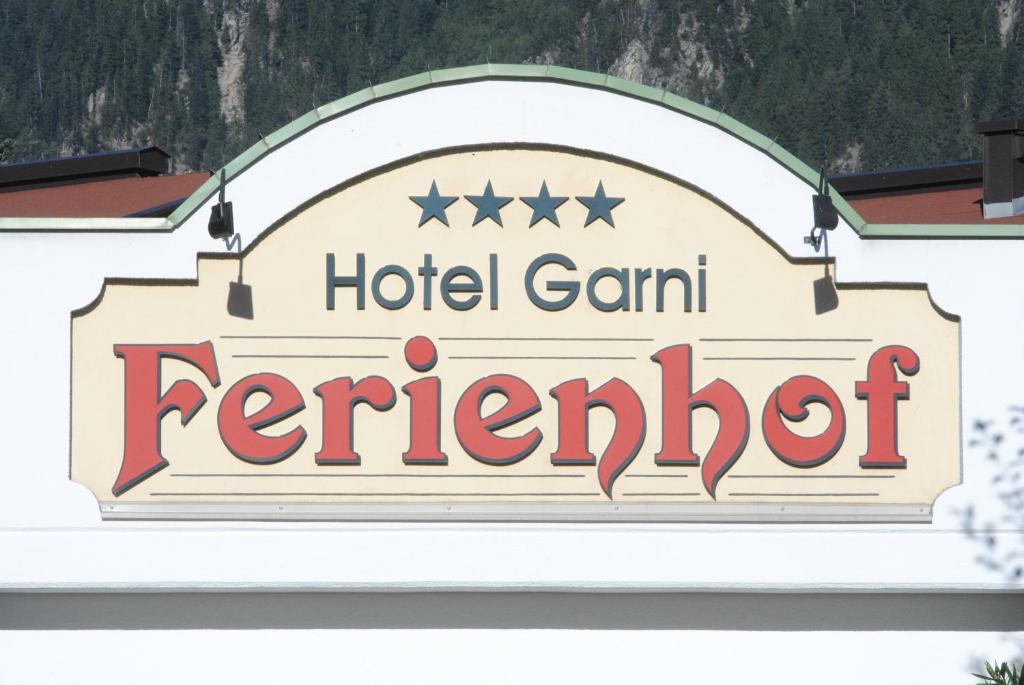 Certifikát, hodnocení, plakát nebo jiný dokument vystavený v ubytování Hotel Garni Ferienhof
