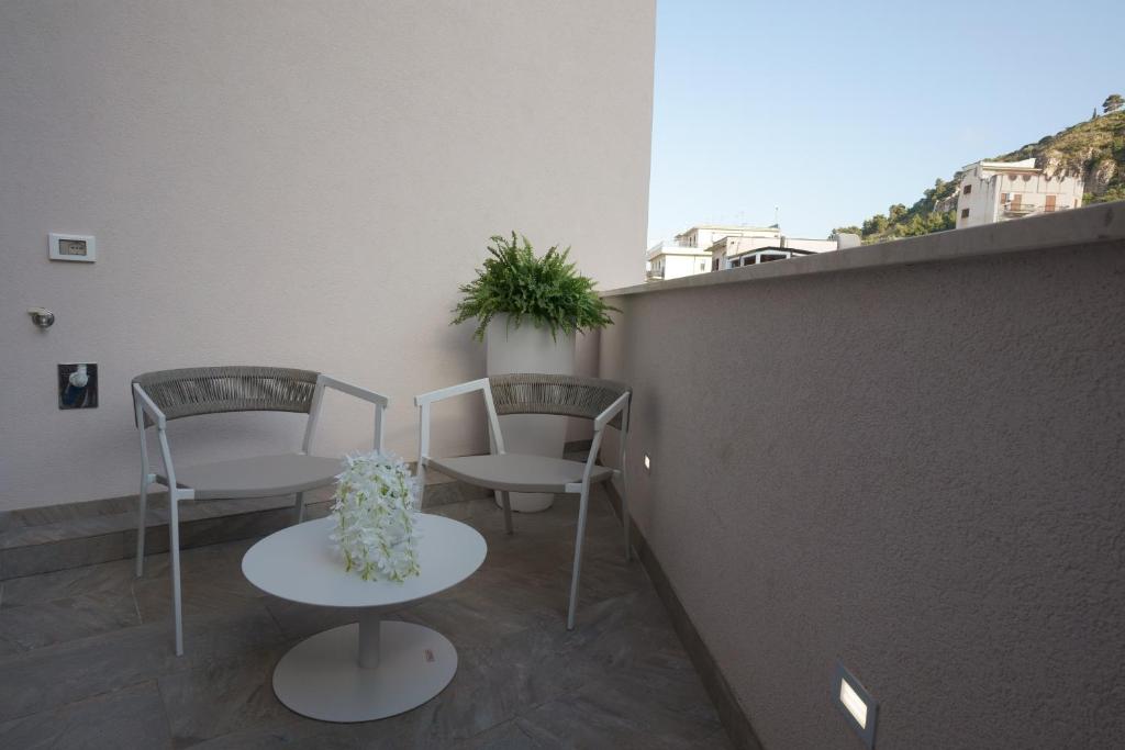 A balcony or terrace at Stabile HolidayHome